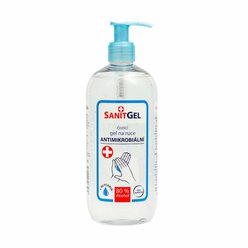 Sanitgel dezinfekční gel na ruce antimikrobiální - 500 ml