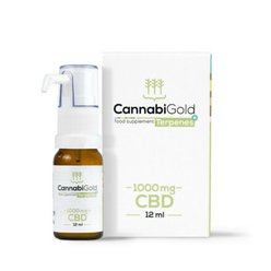 CannabiGold Terpenes+ olej 10% ( 1000mg ) CBD - 12 ml