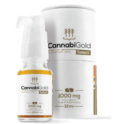 CannabiGold SELECT olej 10% (1000 mg) CBD - 12ml
