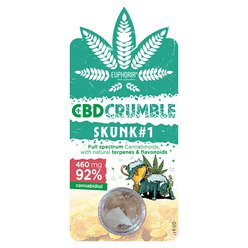 Euphoria CBD Crumble - Skunk 0,5g