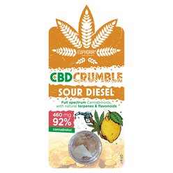 Euphoria CBD Crumble - Sour Diesel 0,5g