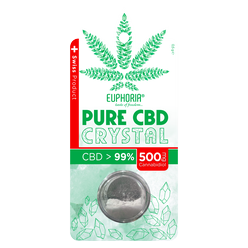 Euphoria Pure CBD Crystal 500 mg - 0,5g