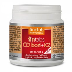 Fintabs CD Bori + K2 NEW 180 tbl.