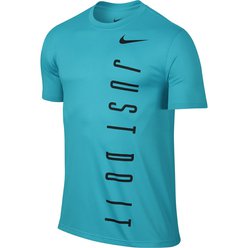 Pánské tričko NIKE LEGEND 2.0 VERTICAL ,,JUST DO IT,, - OMEGA BLUE