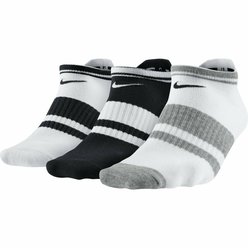 Dámské ponožky Nike Classic Low- 3 páry - bílo,černo,šedé