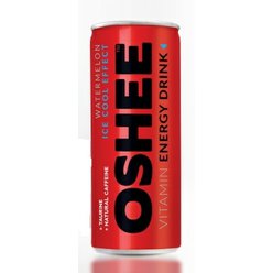 OSHEE Energy drink - vodní meloun - ice effect - 250 ml