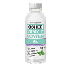 OSHEE vitamínová voda 555 ml - máta