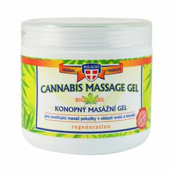 Palacio konopný masážní gel - 600 ml