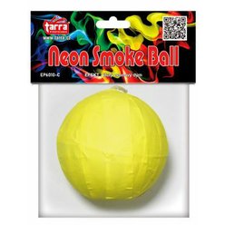 NEON SMOKE BALL - Žlutá dýmovnice - 1ks
