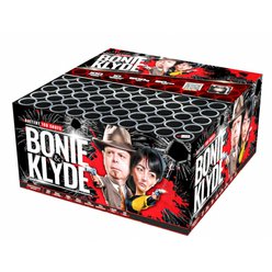 Kompaktní ohňostroj Bonie a Klyde 100ran / 20mm