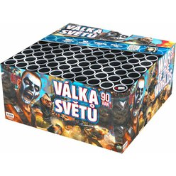 Pyrotechnika Kompaktní ohňostroj Válka Světů 90 ran / 20mm