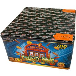 Kompaktní ohňostroj Casino king 100 ran / 20 mm