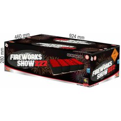 Kompaktní ohňostroj Fireworks Show 222ran / 30 a 50 mm