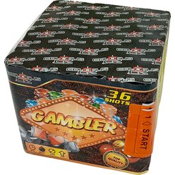 Kompaktní ohňostroj Gambler 36 ran / 20mm