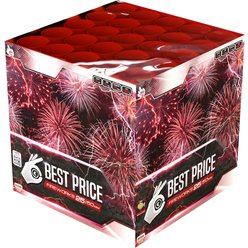Pyrotechnika ohňostroj Best Price 25ran / 50mm