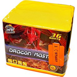 Pyrotechnika ohňostroj Dragon Master 36ran / 20mm