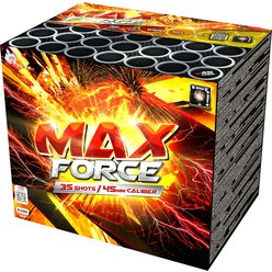 Pyrotechnika ohňostroj Max Force kalibru 45mm 35ran / 45mm