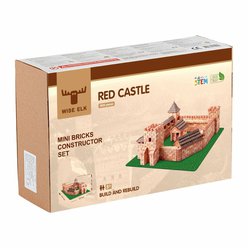Wise Elk cihličková stavebnice - Červený hrad